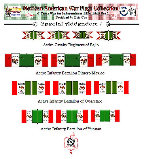 Mexican Supplement Flag Set